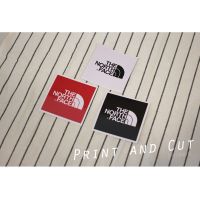 Sticker สติ๊กเกอร์สายแค้มป์ ลาย The North Face ติดตกแต่งกล่องเก็บของ แต่งห้อง สติ๊กเกอร์แต่งรถ  สติ๊กเกอร์แต่งมอเตอร์ไซค์ มีหลายแบบให้เลือก