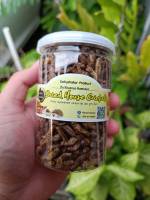 สินค้าขายดีสะดิ้งอบแห้ง Dried House Crickets By คุณหนู สำหรับสัตว์เลี้ยง กระปุกใหญ่