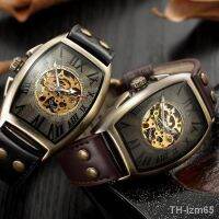 ⌚ Shenghua Shenhua 9268 Mens Mechanical Watch Belt Rivet Buckle Fashion Bronze