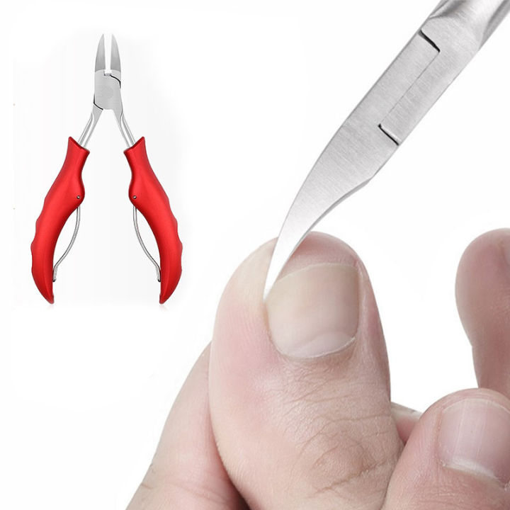 shelleys-tober-nail-art-cuticle-nipper-เครื่องตัดขอบเล็บกรรไกรคีมเครื่องมือ