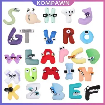  Alphabet Lore Letters for Kids Merchandise Alphabet Lore Cab  Costume for Boys Matching Learning Letters Throw Pillow, 18x18, Multicolor  : Home & Kitchen