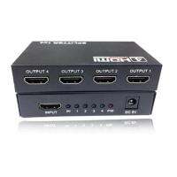 ??HOT!!ลดราคา?? HDMI splitter เข้า1ออก4 FULL HD 3d เวอร์ชั่น1.4 รุ่นใหม่ตัวเล็ก ##ที่ชาร์จ แท็บเล็ต ไร้สาย เสียง หูฟัง เคส Airpodss ลำโพง Wireless Bluetooth โทรศัพท์ USB ปลั๊ก เมาท์ HDMI สายคอมพิวเตอร์