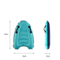 Limited Time Discounts Outdoor Inflatable Surfboard Portable Bodyboard  Children Swimming Safe Lightweight Kickboard Sea Surfing Wakeboard