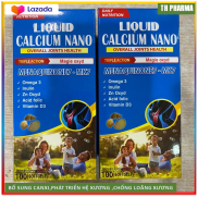 Viên uống Liquid Calcium Nano Mk7 Giúp bổ sung Canxi, Vitamin K2