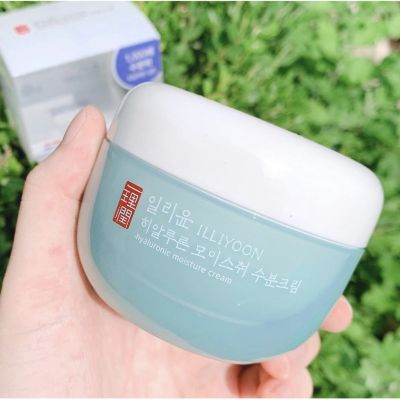 [พร้อมส่ง/ของแท้ EXP2024.02] ILLIYOON&nbsp;Hyaluronic Moisture Cream 100ml ครีมบำรุงผิวหน้า