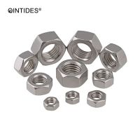 QINTIDES M1 - M10 Kacang Segi Enam dengan Metrik Benang Sekrup 304 Stainless Steel Hex Kacang M1.6 M2 M2.5 M3 M3.5 m4 M5 M6 M8 M10 Nut