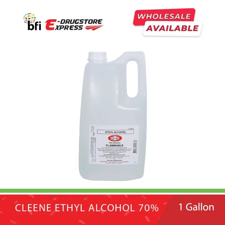 Cleene Ethyl Alcohol 70 1 Gallon Antiseptic Lazada Ph