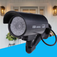 Camera Giả An Ninh Giám Sát Giả Trong Nhà Ngoài Trời Camera Ban Đêm Đèn LED