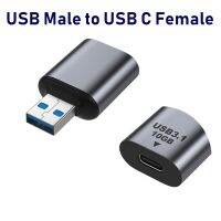 USB 3.หัวเปลี่ยนสายชาร์จสำหรับการถ่ายโอนข้อมูลอย่างรวดเร็ว1อะแดปเตอร์ OTG 10Gbps ประเภท C 3A สำหรับ Samsung Xiaomi Tablet Pro Macbook ของโทรศัพท์