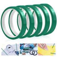 High Temperature Tape Heat Resistant Tape For Sublimation No Residue 10Mm X 33M 108Ft (Green-5 Roll)