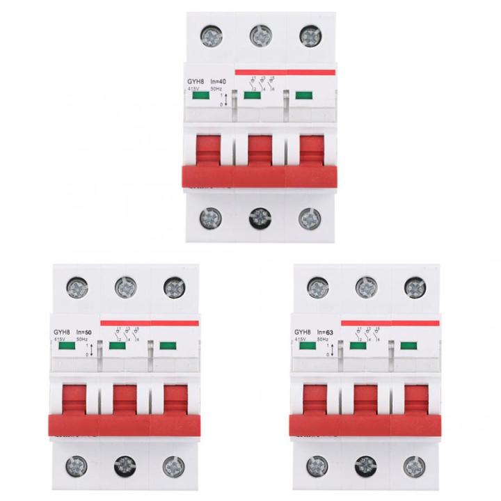 new-quan59258258-สวิตช์แยก-gyh8ป้องกันวงจรเบรกเกอร์3p-สวิตช์ลม415vac-อุปกรณ์ป้องกันแผงวงจรสำหรับอุปกรณ์ปลายทางไฟฟ้า