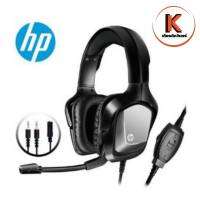 HP หูฟัง รุ่น H220 Gaming Headset (Black)  - แสงไฟ LED ทำให้คุณโดดเด่นท่ามกลางจากฝูงชน - ที่อุดหูที่เป็นมิตรต่อผิวหนังและระบายอากาศได้ดีเพื่อความสบายที่ยั่งยืน - ไมโครโฟนป้องกันเสียงรบกวนสูงเพื่อป้องกันเสียงรบกวน - 40mm speaker delivers stable and elegant