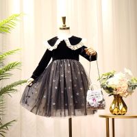 [COD] Girls fragrant court dress princess 23 autumn new foreign trade childrens on behalf of 3-8 years old