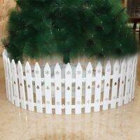 [COD] tree fence decoration wooden base family props indoor store theme white