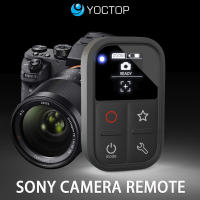 Remote Control for Cameras with OLED Screen Compatible with RMT-P1 for A7M3 A6400 ZV-1 A7C A1 E10 RX100 Wireless