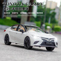 (กล่องยึด) โมเดลรถ Camry อัลลอย1:24ดึงกลับพร้อมเอฟเฟกต์เสียงจำลองแสงคอลเลกชัน Boy