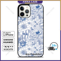 Marimekko 2282 กรณีโทรศัพท์มือถือ iPhone 14 Pro Max / iPhone 13 Pro Max / iPhone 12 Pro Max / Samsung Galaxy Note10 Plus / S22 Ultra ฝาครอบป้องกันการตก