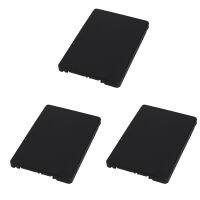 3X Mini Pcie MSATA SSD to 2.5 Inch SATA3 Adapter Card with Case 7 mm Thickness Black