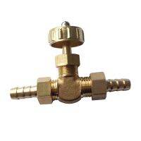 8mm ID hose barb Brass Needle Valve for gas Max Pressure 0.8 Mpa NV4-8