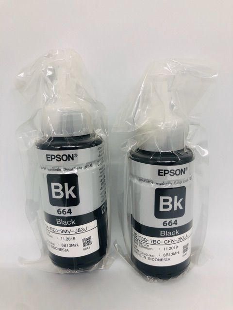 หมึกเติม-epson-t664-bk-ของแท้ไม่มีกล่อง-สีดำ