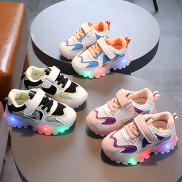 Phát sáng cho trẻ em LED Trẻ Em Cô Gái Bling Giày Thể Thao đèn cho em bé