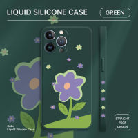 Orico เคสโทรศัพท์ดีไซน์รูปดอกไม้การ์ตูนแบบเรียบๆสำหรับ Apple 15 Plus 15 Pro 15 Pro Max Vivo V29 5G เคสใส่ขอบสี่เหลี่ยมปลอกซิลิโคนน้ำคลุมทั้งหมดเคสกล้อง