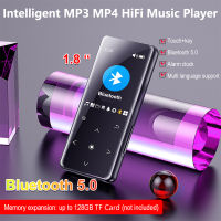 มินิ MP3เครื่องเล่นเพลงที่มีบลูทูธไฮไฟสเตอริโอลำโพงแบบพกพากีฬาสัมผัสที่สำคัญเครื่องเล่น MP4วิทยุ FM บันทึกเสียงสำหรับ Walkman