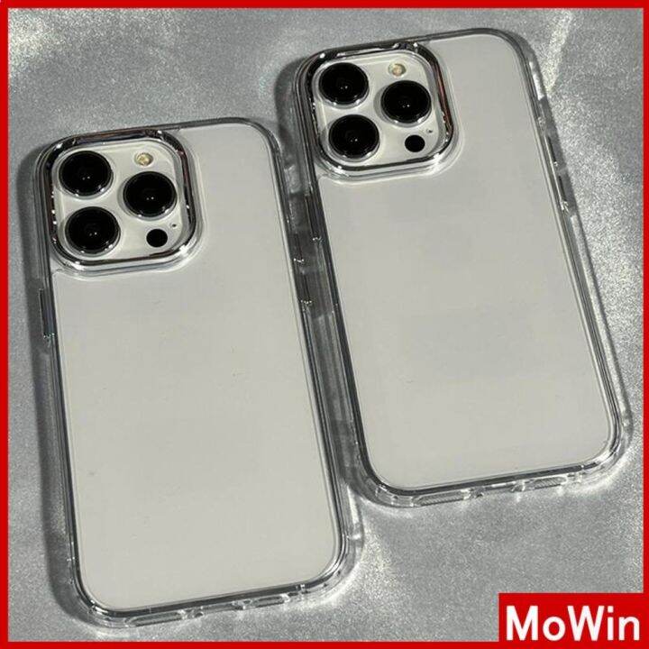 mowin-เข้ากันได้สำหรับ-เคสไอโฟน-เคสไอโฟน11-เคส-สำหรับเคส-iphone-หรูหราชุบเลนส์เคสนิ่ม-ป้องกันกล้องเคสใส-เรียบง่าย-เข้ากันได้กับ