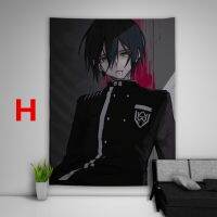 Danganronpa Ouma Kokichi Tapestry โซฟาศิลปะแขวนผนังโต๊ะผ้าคลุมเตียงการตกแต่งบ้านหอพัก