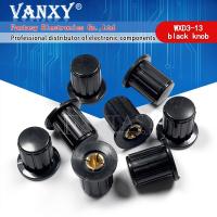 5PCS WXD3-13 black knob button cap is suitable for high quality WXD3-13-2W  turn around special potentiometer knob KYP16-16-4 WATTY Electronics