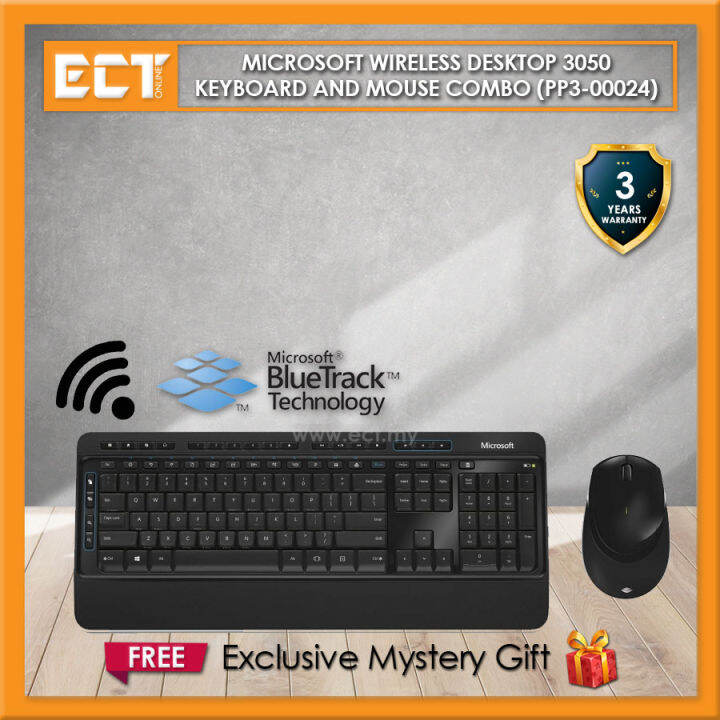 Microsoft Wireless Desktop 3050 Keyboard and Mouse Combo (PP300024