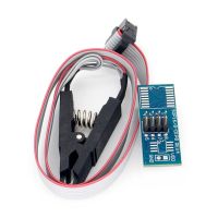 CH341 24 25 Series EEPROM Flash BIOS USB Programmer Module + SOIC8 SOP8 Test Clip For EEPROM 93CXX / 25CXX / 24CXX