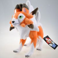 1Pcs 30Cm TAKARA TOMY Pokemon Lycanroc Plush ของเล่นตุ๊กตาสัตว์ของเล่นตุ๊กตาของขวัญเด็ก Kids