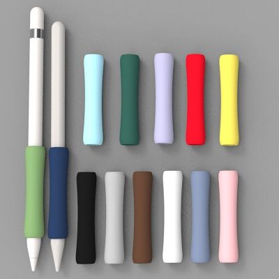 เคสซิลิโคนสำหรับ2Nd ดินสอ1ฝาครอบป้องกันสำหรับ Ipad ดินสอสัมผัสที่วางปลอกจับปากกาฝาครอบที่จับปากกาสไตลัสแบบพกพา