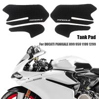 Motorcycle Tank Pad Side Sticker Traction Gas Fuel Grip Decal Anti Slip Knee Protector For DUCATI PANIGALE 899 959 1199 1299