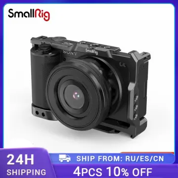 SmallRig Sony ZVE10 Camera Cage with Silicone Cage handle Built-in Arca  quick release plate Cage Rig Kit for Sony ZV-E10