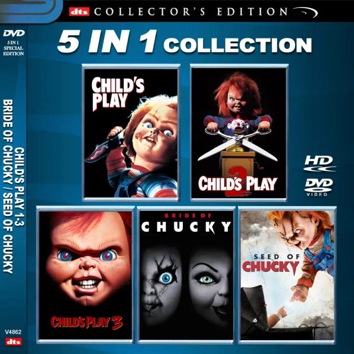 DVD Child's Play English Movie 5 In 1 Collection -v4862 | Lazada DVD Child's Play English Movie 5 In 1 Collection -v4862 | Lazada