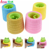 LS【ready Stock】Frog Cup Squeeze Toys Anti Anxiety Decompression Sensory Squishes Toys For Children Gifts (สุ่มสไตล์)1【cod】