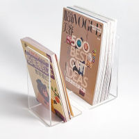 Organic Glass Photo Album Display Multi-functional Book Display Picture Book Display Rack Acrylic Bookshelf L-shaped Bookshelf