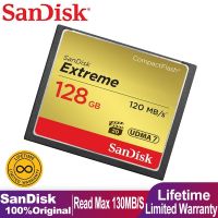 Sandisk Compact Flash CF Memory Card 32GB 64GB 128GB High Speed Extreme Compactflash UDMA7 VPG-20 Full HD Video for DSLR Camera