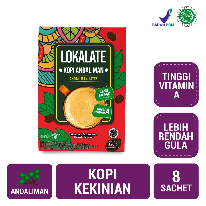 Lokalate Kopi Andaliman 8 Sachet Kopi Sachet Kopi Kekinian Expired