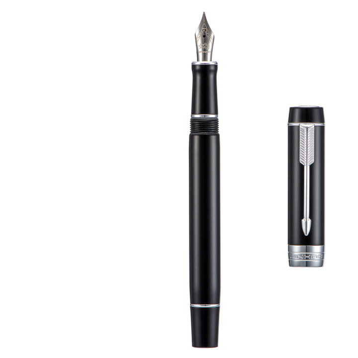 รุ่นอัพเกรด-jinhao-100มินิเรซิ่นน้ำพุปากกา-centennial-โกลเด้นคลิป-effm-ปลายปากกาที่มีตัวแปลงสำนักงานเขียนของขวัญปากกาหมึก