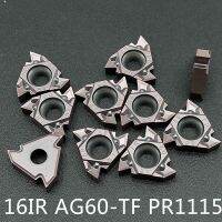 เครื่องมือ16IR เกรดพรีเมียมรัง AG60 TF PR1115 CNC แบบสอดเกลียวสำหรับเครื่องจักรดี10ชิ้น