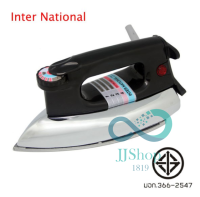 4 สี international เตารีดไฟฟ้า 3.5 ปอนด์ รุ่น sd-355 ด้ามสี (ดำ/แดง/เขียว/น้ำเงิน) jj jj99