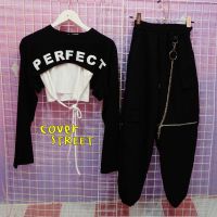 coverstreet?พร้อมส่งจากไทย Pro set ชุดเต้น ชุดสตรีท ชุดcover