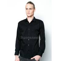 เสื้อเชิ้ตสีพื้น จีบด้านหน้า ผ้าCotton by Buccaneer