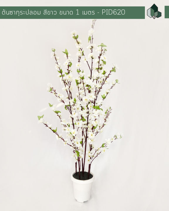 ต้นซากุระปลอม-สีขาว-สูง-100-cm
