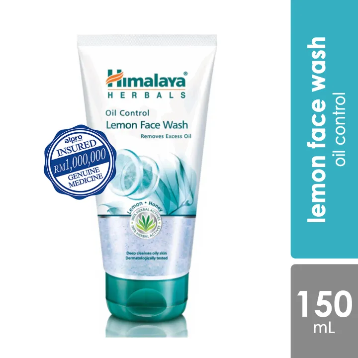 Himalaya Oil Control Lemon Face Wash 150ml Lazada