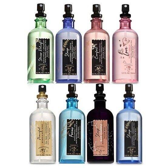 (1 ชิ้น)ใหม่ล่าสุด Bath and Body Works Pillow & Body mist, essential
