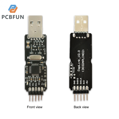 pcbfun DAPLINK-PRO ทางเลือกโอเพนซอร์ส Jlink/stlink ARM STM32พอร์ตอนุกรม